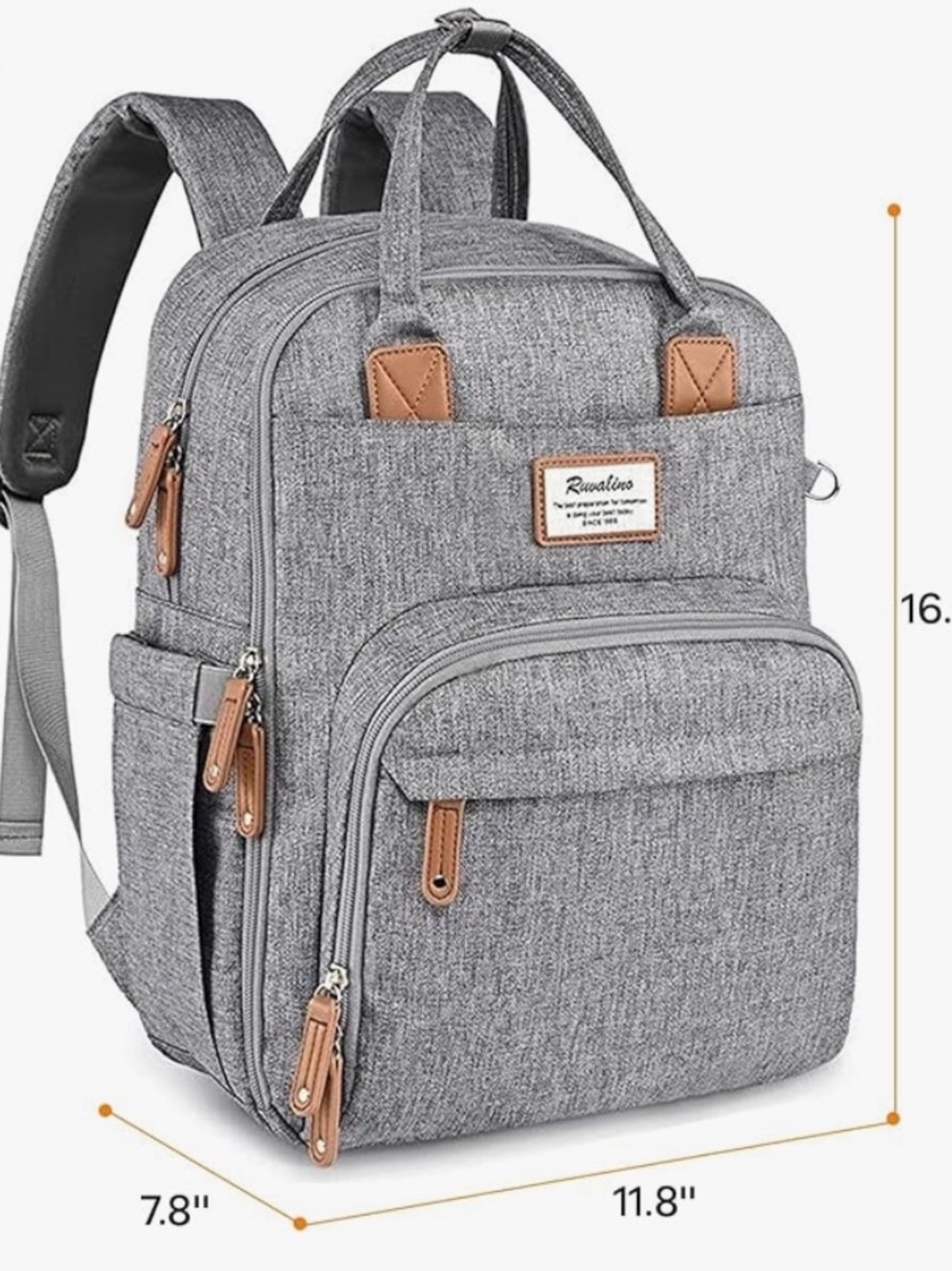 Diaper Travel Backpack with Changing Pad
